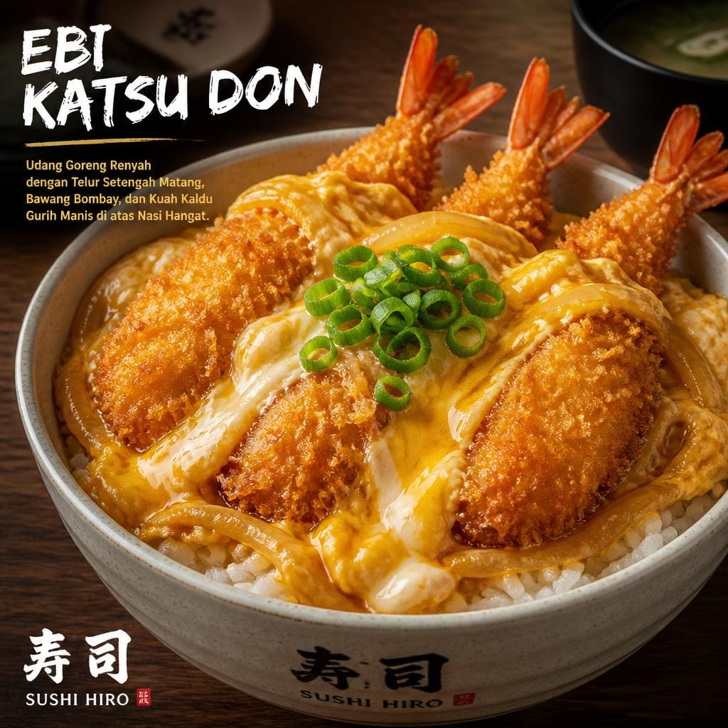 Ebi Katsu Don Sushi Hiro